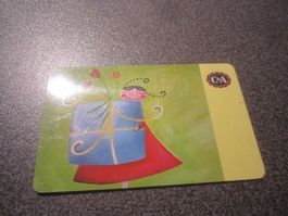 Geschenkkarte C&A, leer