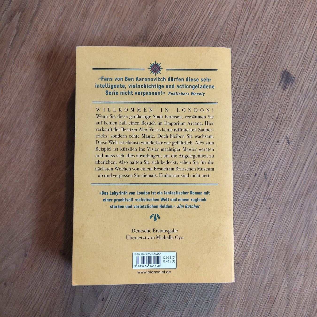 Livres: Das Labyrinth von London Benedict Jacka – D'occasion à St. Gallen par bag_9xtw 1