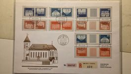 1973 Luxus Brief Kehrdrucke 