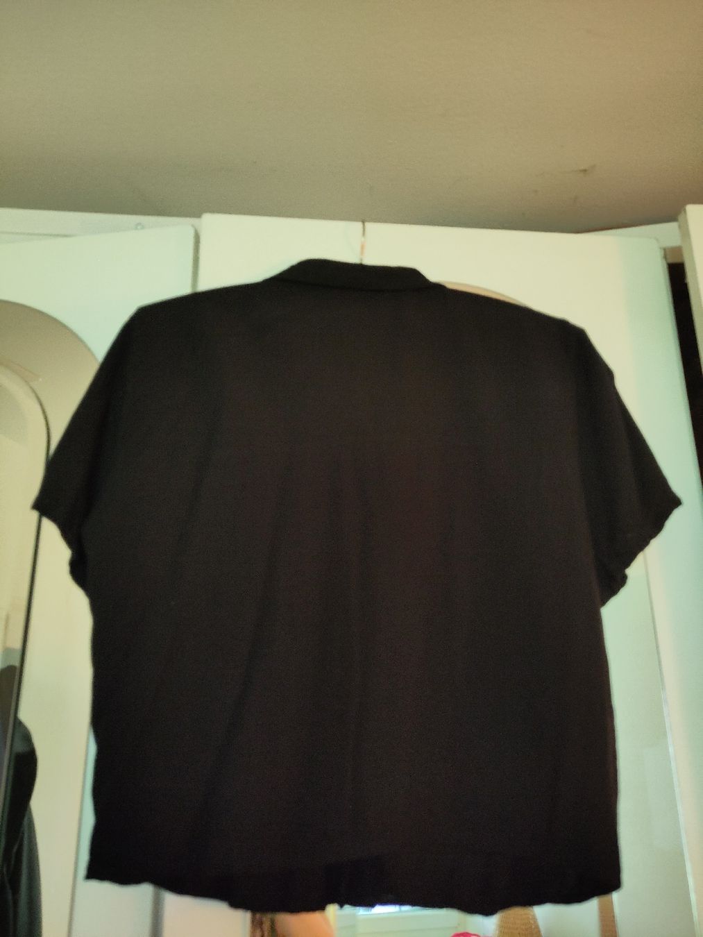 Pull&Bear Camicette: Schwarzes Sommerhemd Gr. L Pull&Bear, kurz Arm – Usato da Dübendorf venduto da Cocochala8 1
