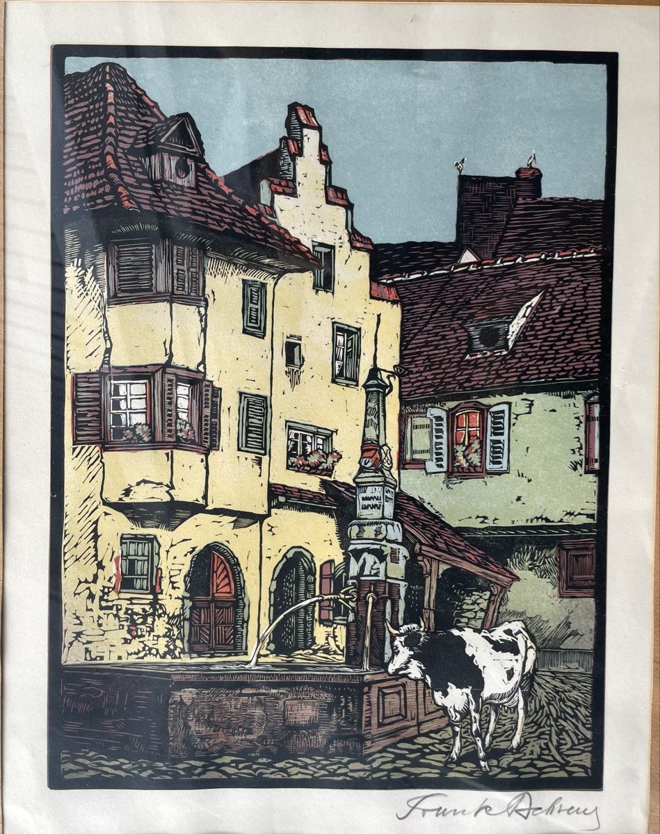 Grafica & Litografie: Frank Behrens litho Egisheim – Usato da Biel/Bienne venduto da Galaq