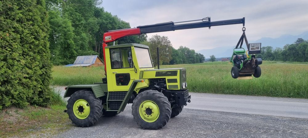 MB Trac 800 mit Kran | Acheter sur Ricardo