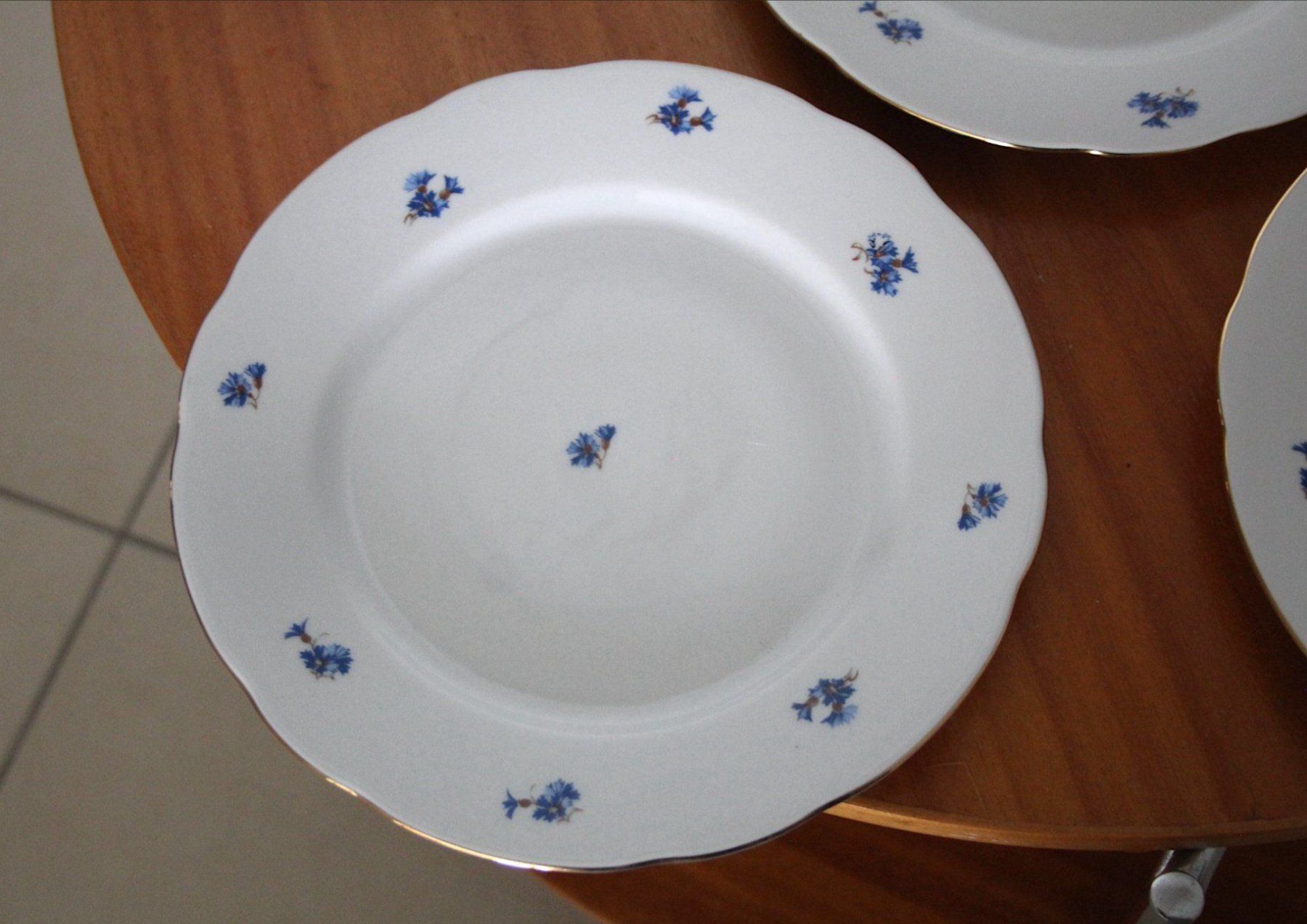 Piatti: 6 Kornblumen Speiseteller , 23 cm – Usato da Locarno venduto da fripui 3