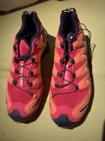 Salomon XA Pro 3D Laufschuhe rot orange Grösse 46.5