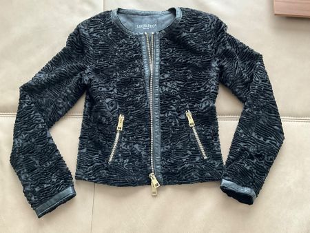 Jacke LEONARDO mit Leder Details Gr.36