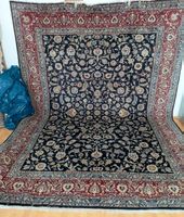 Keshan Perserteppich 412*306cm handg.frisch gewaschen blau