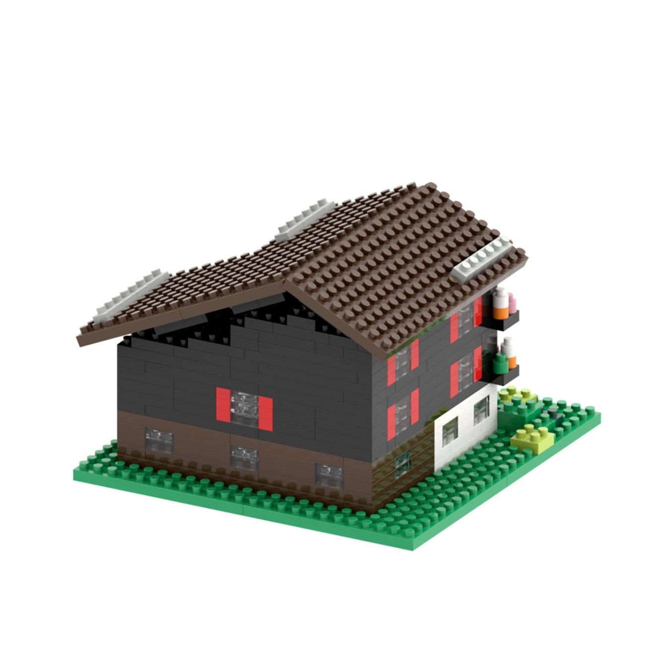 Kit di modellismo & Modellini statici: Schweizer Chalet - Bausatz swiss chalet – Nuovo e nell'imballaggio originale da Wettingen venduto da Swala 2