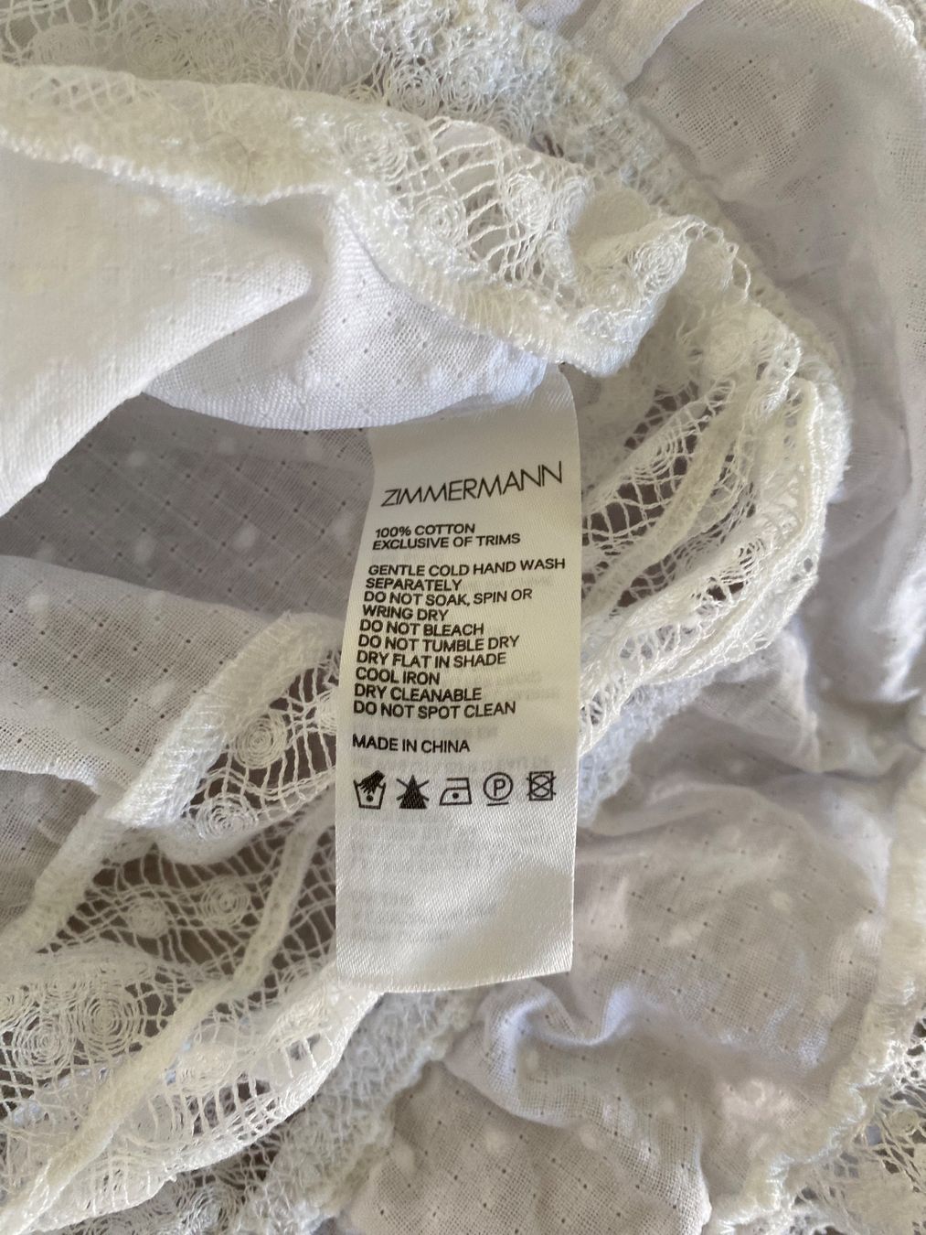 Zimmermann Top: Spitzentop, Zimmermann, Grösse 2 (36) – Nuovo (secondo la descrizione) da Bern venduto da L.I.A. 3