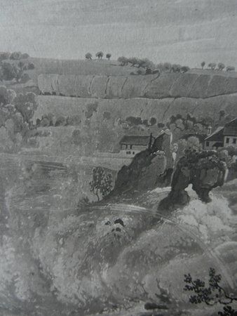 Stiche: Rheinfall Pavillon Bleuler – Gebraucht aus Risch von Rischli15 3