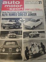 AMS 21/66 Rover 2000 TC Mini Cooper S MGB GT Alfa 1300 GT xa