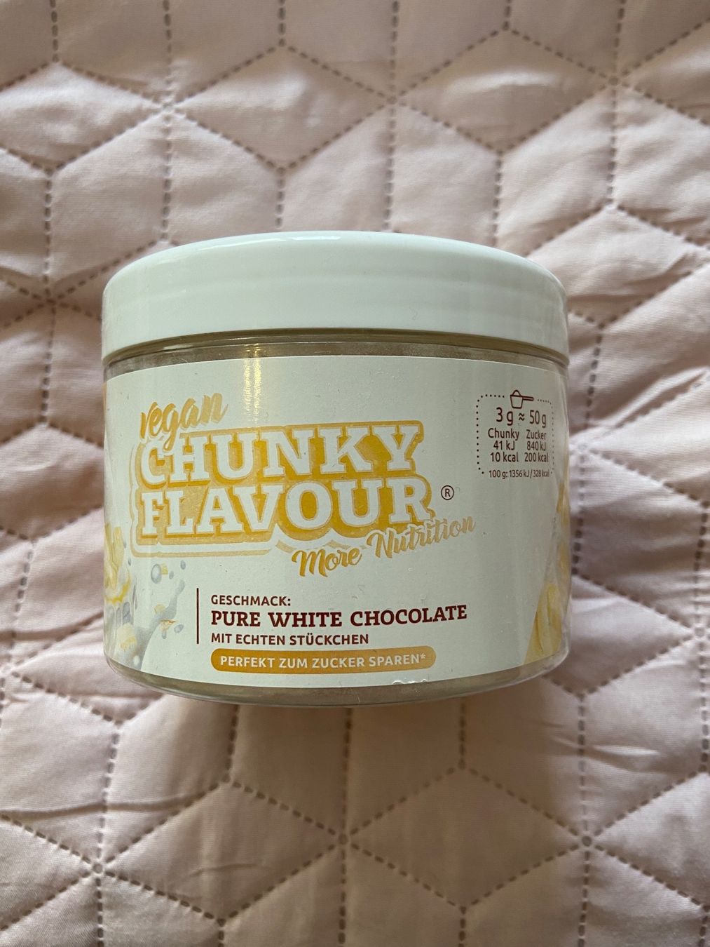 More Nutrition Lebensmittel & Spezialitäten: Chucky Flavour Pure White Chocolate – Neu und originalverpackt aus Kriens von