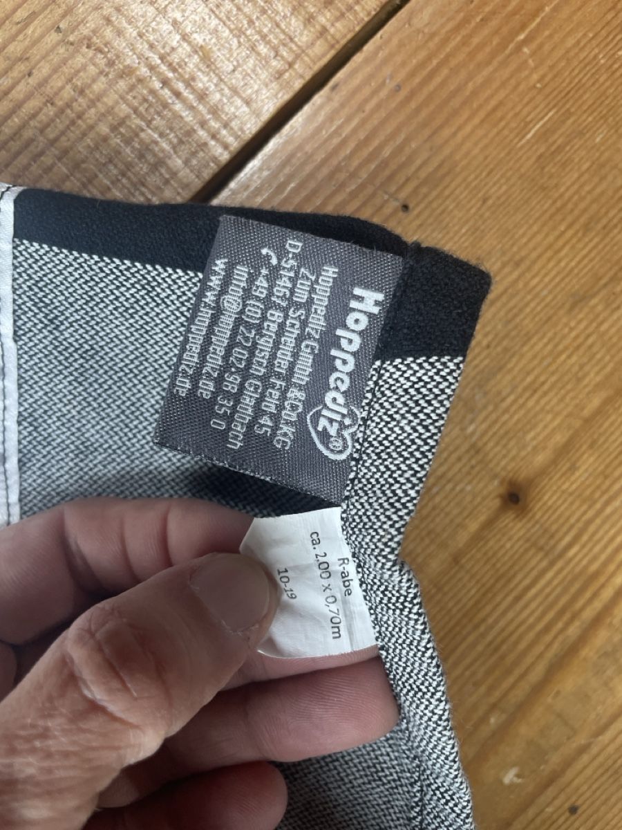 Hoppediz Marsupi portabebè: Hoppediz ringsling aberdeen – Usato da Trub venduto da Himbeergeist_5 1