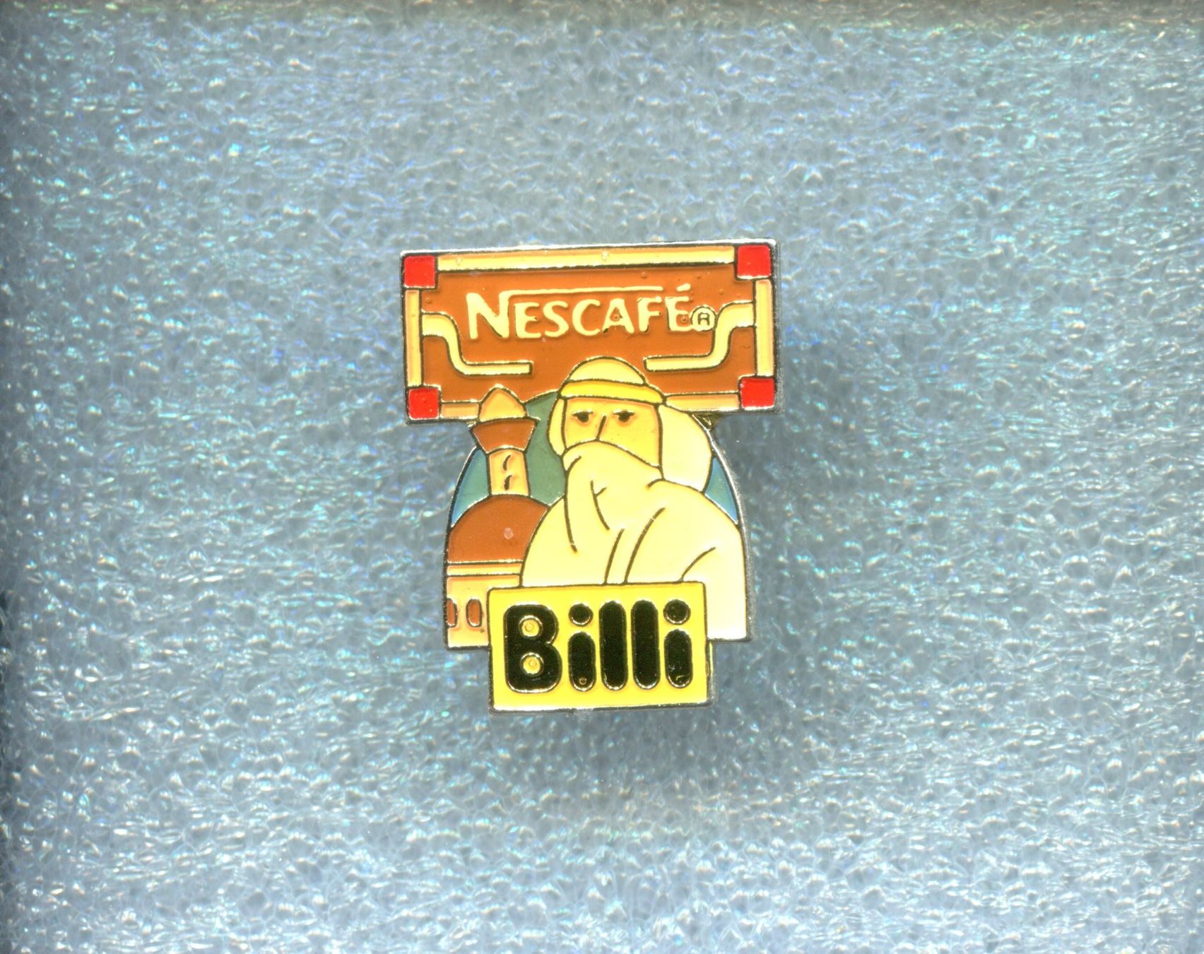 Placchette & Badge: Billi  NESCAFE – Usato da Winterthur venduto da Sammleroase