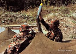 Militär // Minenwerfer Kanoniere CH Armee