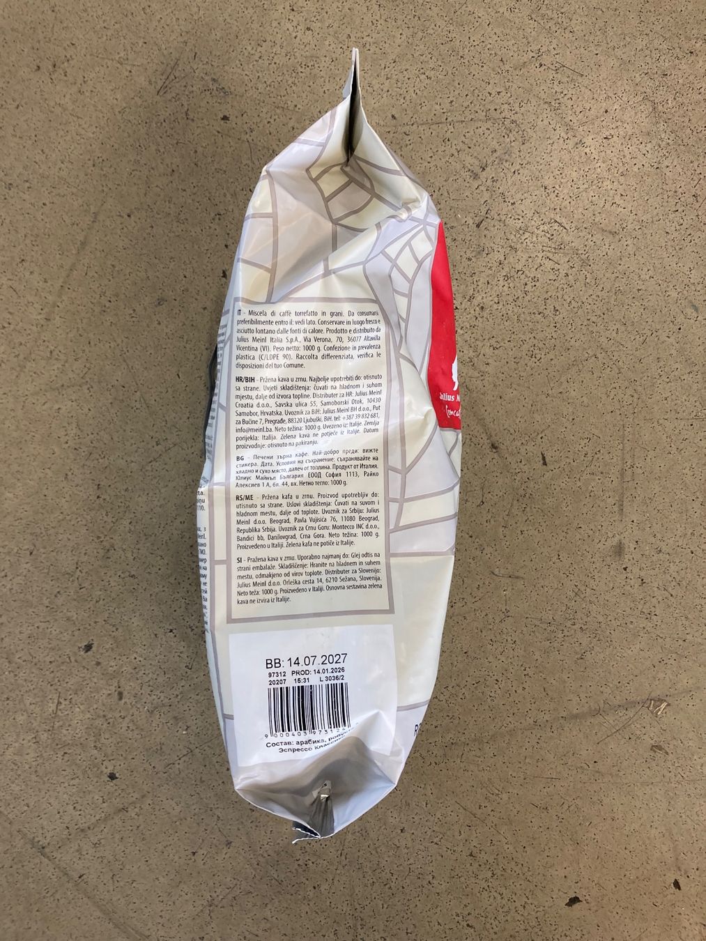 Cibi & Specialità: Kaffee Bohnen Julius Meinl Espresso Classico 1KG – Nuovo e nell'imballaggio originale da Seuzach venduto da foifer 4