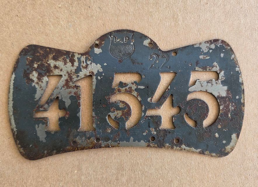 Sachs Ecriteaux: Velonummer VD 1922 Plaque Velo – D'occasion à Schenkon par Uhu007