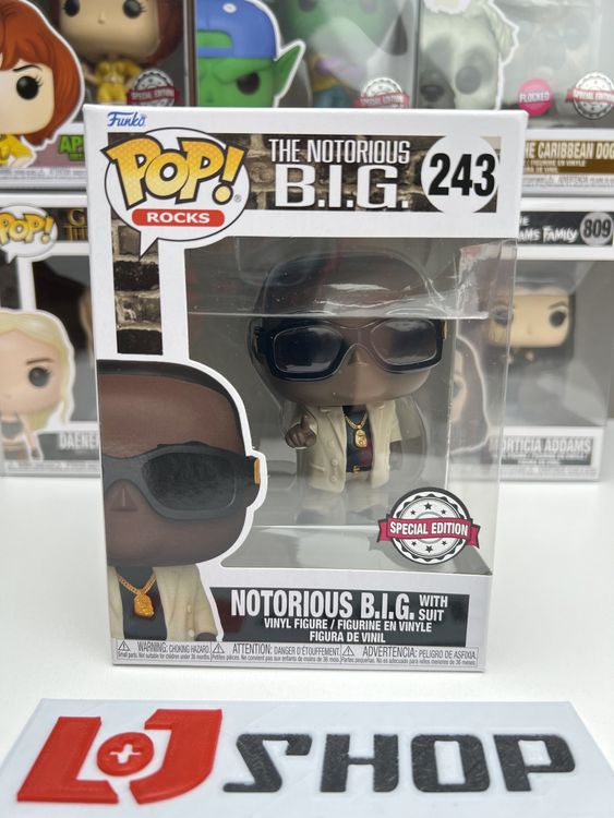 Funko POP! The Notorious B.I.G. with Suit Edition Limitée | Kaufen auf ...