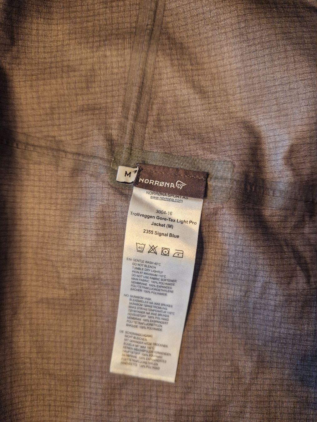 Norrøna Giacche: Norrona trollweggen tech light Regenjacke – Usato da Böckten venduto da reto_luedi86. 2