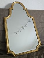 Miroir biseauté - cadre doré