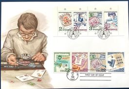 1986 Schweden - USA Int.Briefmarken Ausstellung - Grossbrief