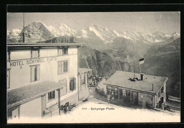 Cartes postales: Schynige-Platte, Hotel Schynige-Platte – D'occasion à Berlin par bartko-reher