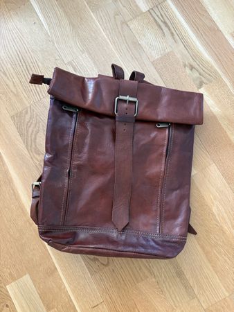 Lederrucksack, neu