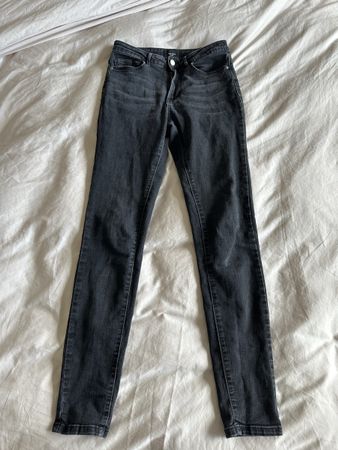 Vero Moda Black Jeans Grösse 34-36 High Waist
