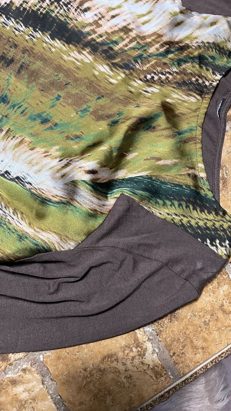 Benetton Vestiti: Bell Abito di seta con cotone-S/M-chic e elegante – Nuovo (secondo la descrizione) da Gordevio venduto da LanaZimm 8