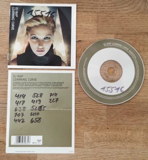 CD: DJ Rap – Learning Curve  (CD) – Usato da Wilen b. Wollerau venduto da morethanmusic