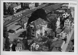 Flugaufnahme Rüti ZH - Bahnhof