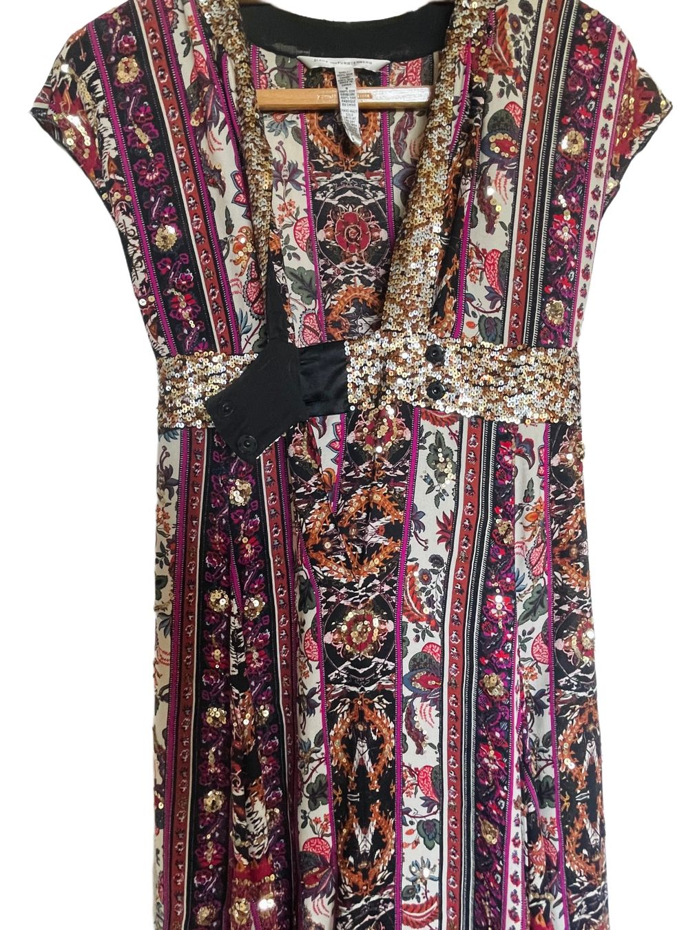Diane von Furstenberg Robes: Robe en soie DIANE VON FURSTENBERG (M) – D'occasion à Genève par Bazarare
