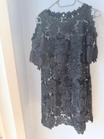 Schwarzes Spitzenkleid, Grösse S 2 in 1