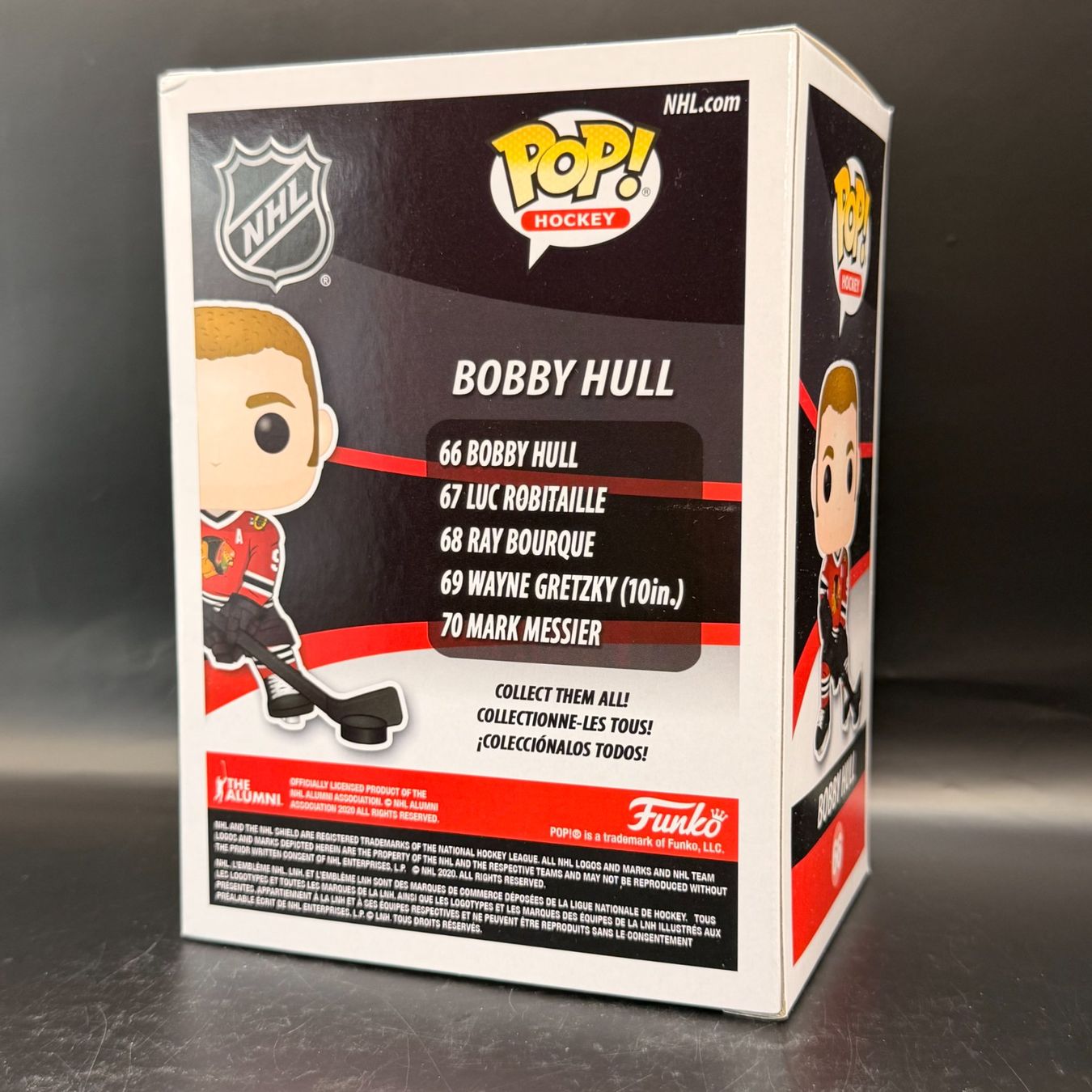 Funko Statuette: Funko Pop! NHL Bobby Hull 66 – Usato da Düdingen venduto da Nerdworld 1
