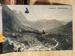 Alte PK / Grindelwald - Wetterhorn Aufzug Gelaufen 1921