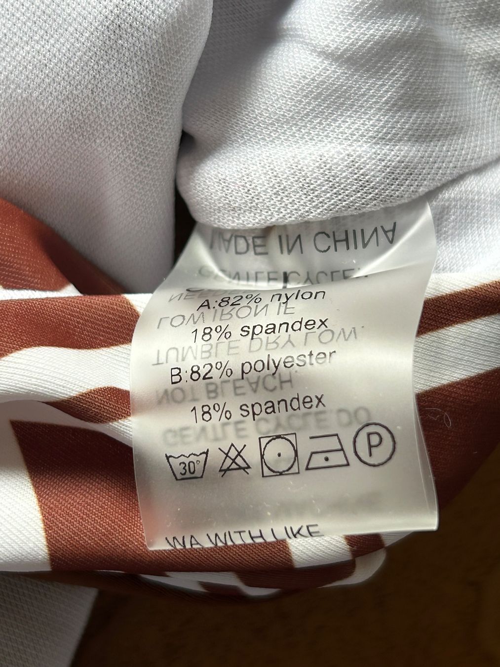 Costumi da bagno & Bikini: Bikini Aumora braun weiss gemustert Grösse L – Nuovo e nell'imballaggio originale da Schötz venduto da chousan 1