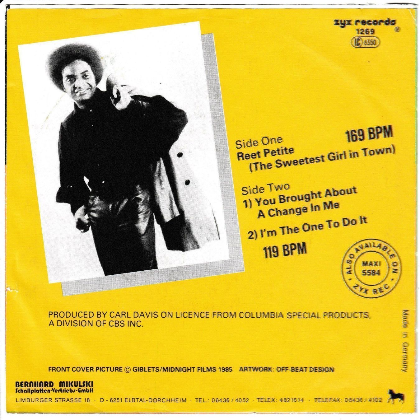 Vinyles: Jackie Wilson - Reet Petite 7" Vinyl – D'occasion à Tübach par JamesStone 1