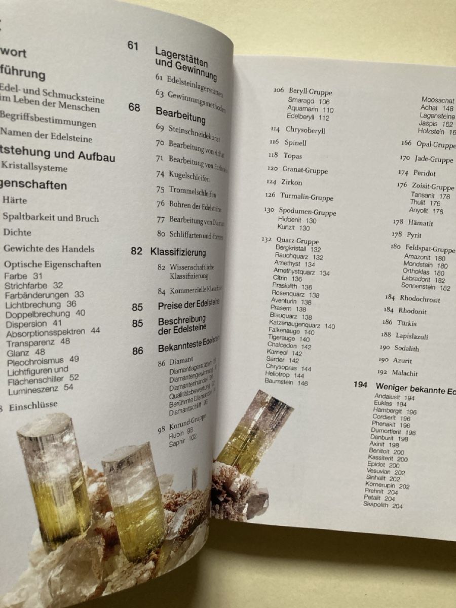 Libri: Walter Schumann: Edelsteine und Schmucksteine – Usato da Zürich venduto da 000rk 2