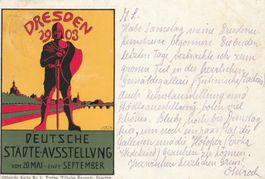 Deutschland Dresden Städteausstellung 1903