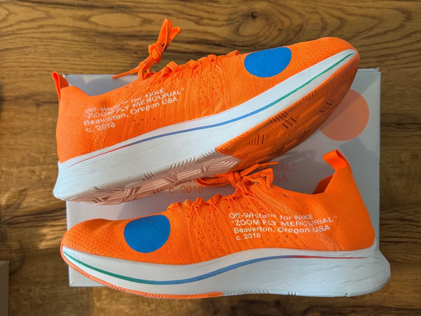 Nike Scarpe da uomo: NiKE OFF-WHITE X ZOOM FLY MERCURIAL – Usato da Zürich venduto da sell_my_stuff 2