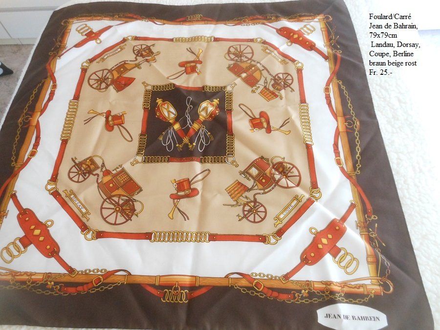 Foulard & Sciarpe: Foulard Jean de Bahrain 79x79cm – Nuovo (secondo la descrizione) da Basel venduto da jea_xtz8