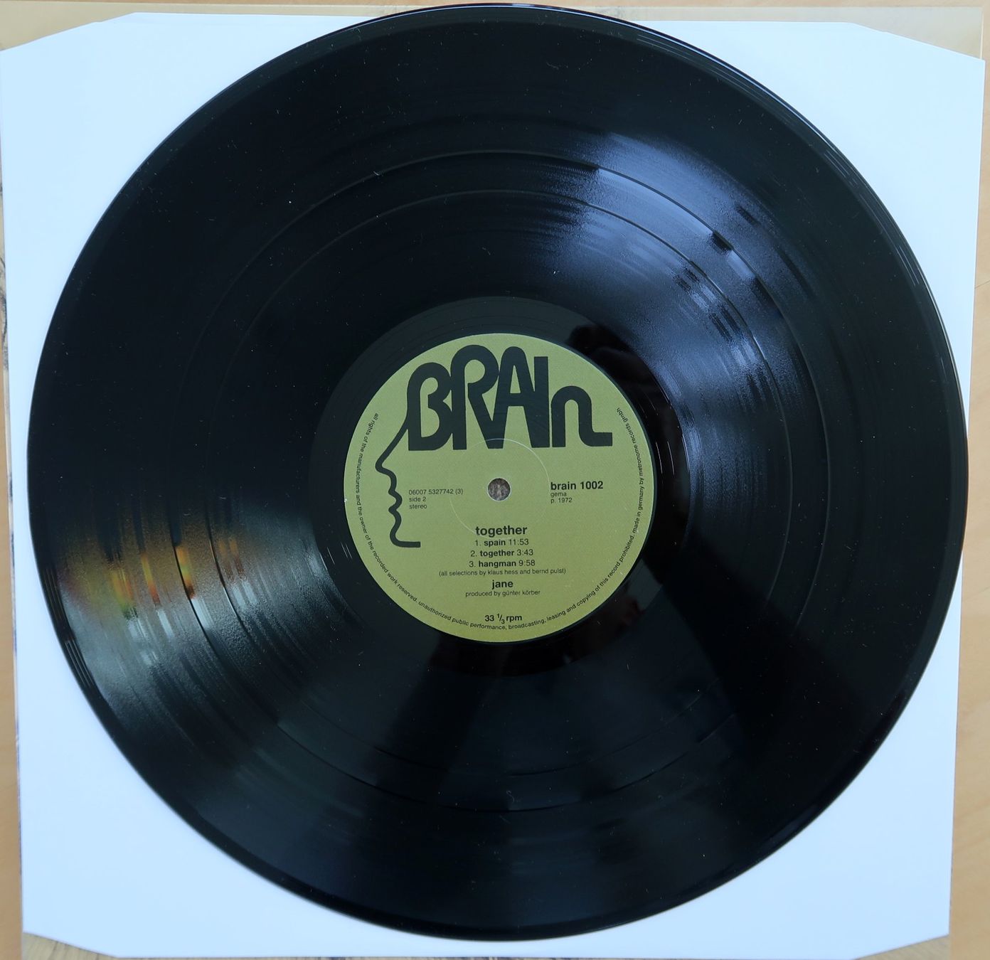 Dischi in vinile: JANE - TOGETHER (LP neuwertig) – Nuovo (secondo la descrizione) da Hedingen venduto da Studers 4