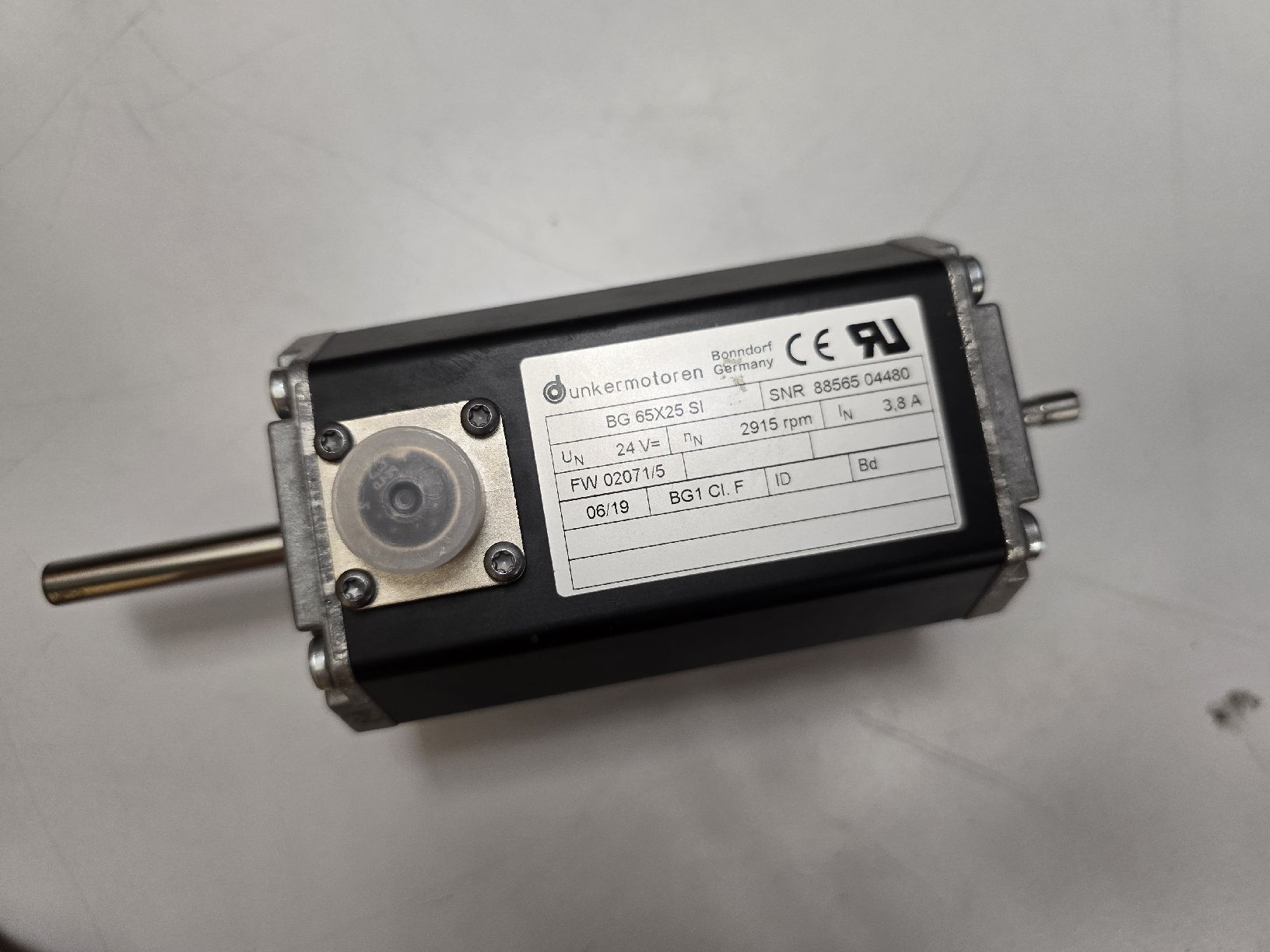 Motori: Dunkermotoren BG 65X25 SI Getriebemotor – Nuovo (secondo la descrizione) da Uster venduto da DuVaekkedeMig 1