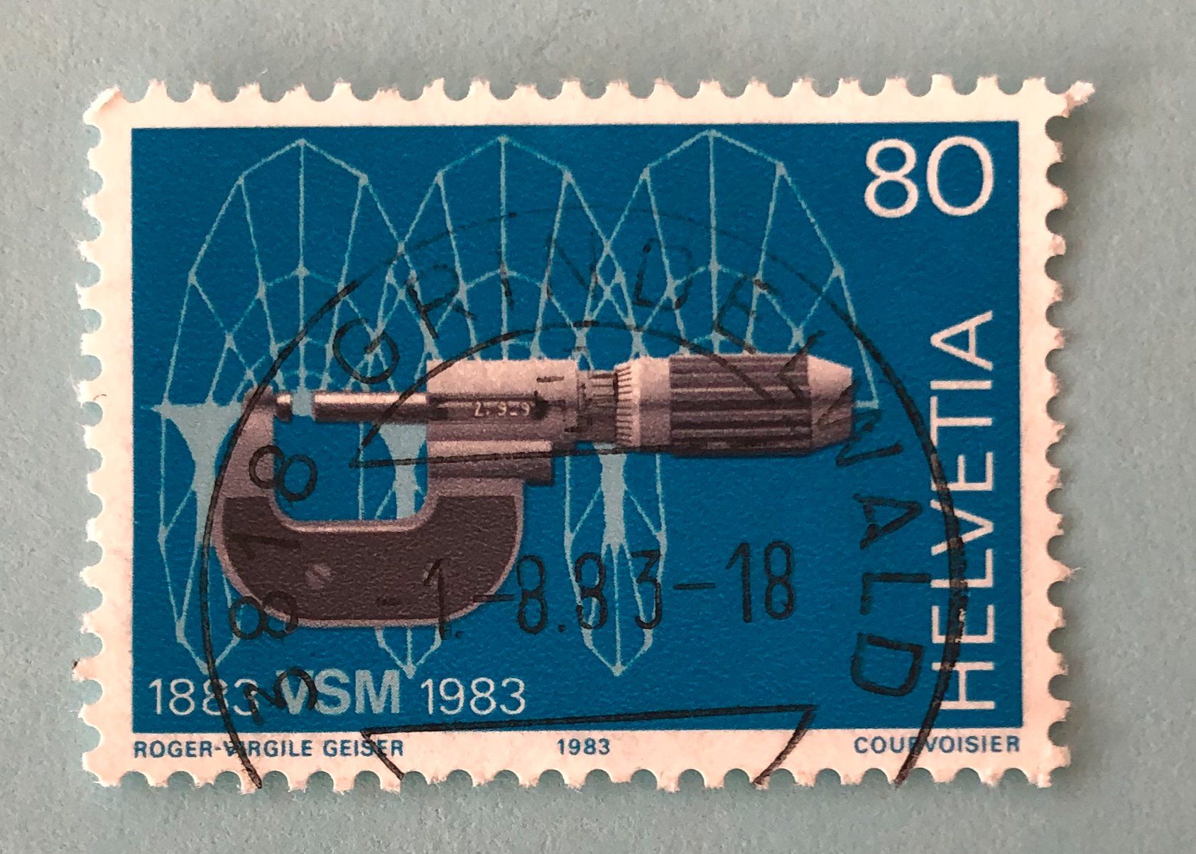 Tutti i francobolli: Zst.Nr.697 GESTEMPELT 1983    – Usato da Aarau venduto da Billa007