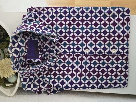 Hawes & Curtis Geometric Print Hemd - Stilvoll und einzi