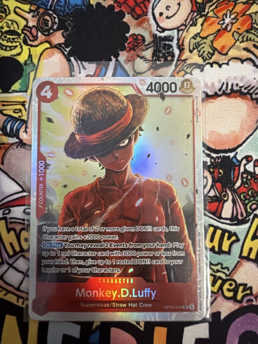 Bandai Carte collezionabili: Luffy op12-015 – Usato da S. Antonino venduto da Mc2495
