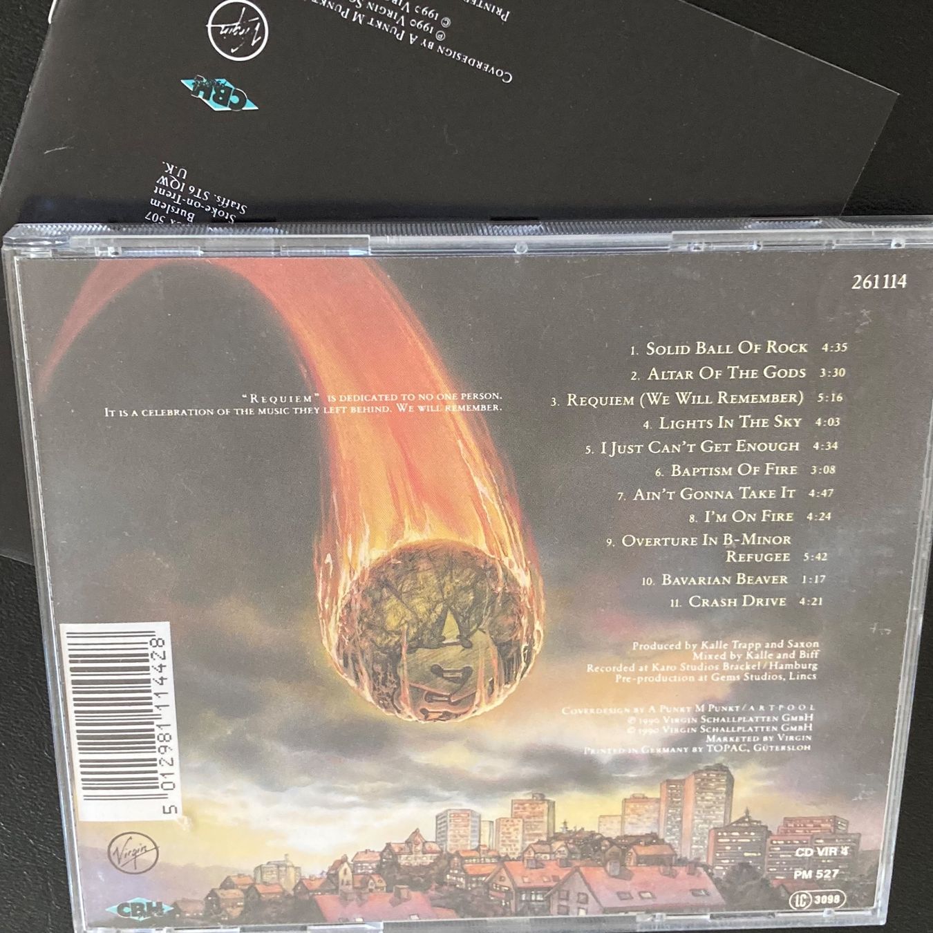 CD: Saxon - Solid Ball Of Rock – Usato da Bern venduto da Ntsamina 1