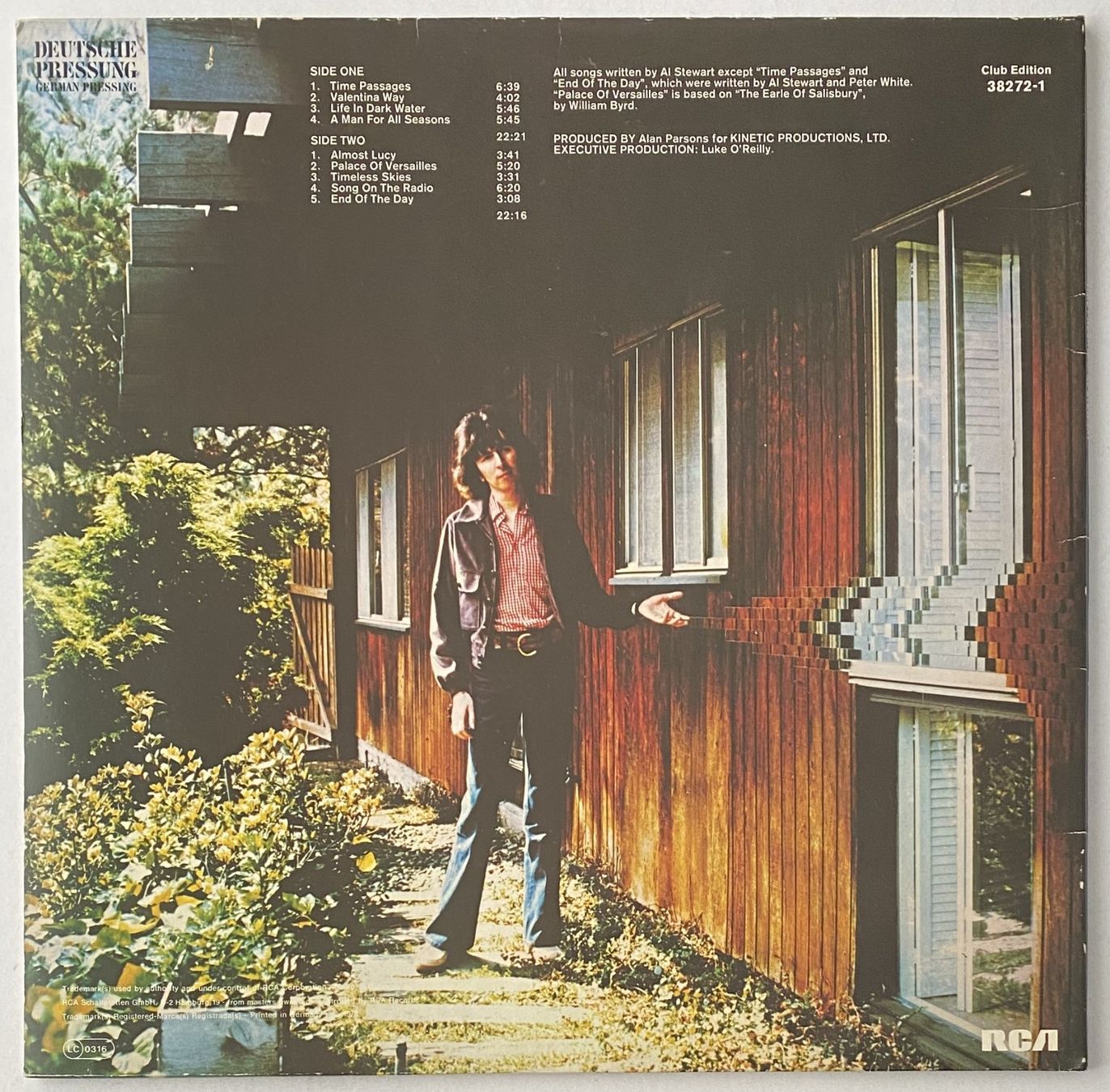 Dischi in vinile: Al Stewart, Time Passages – Usato da Flums venduto da Empe1 1
