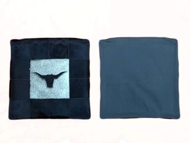 Cuscini: Kuhfell Sitz Auflage - Sitzkissen – Nuovo e nell'imballaggio originale da Arbedo venduto da patagonialeatherrugs 3