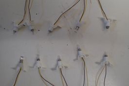 H0/TT/N - 10 x Brawa 580 Beleuchtungssockel ohne OVP