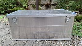 Aluminium Transportbox Industrial silber neuwertigem Zustand